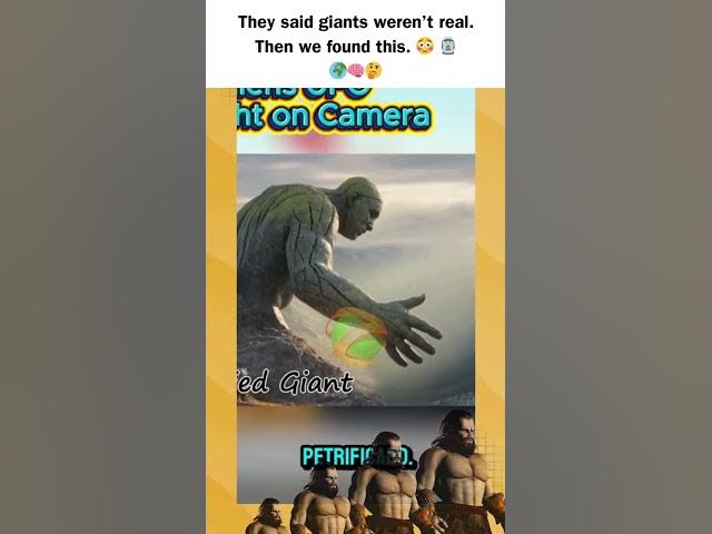 Video thumbnail for They said giants weren’t real. Then we found this. 😳 🗿🌍🧠🤔