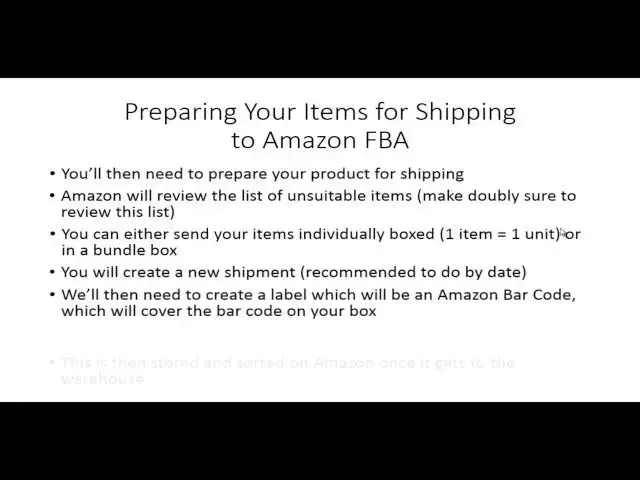 Video thumbnail for 0010 Preparing Your Items For Shipping