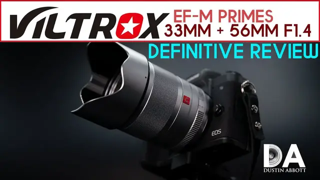 Video thumbnail for Viltrox EF-M Primes 33mm and 56mm F1.4 Review | 4K