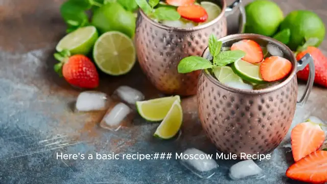 Video thumbnail for moscow mule recipe