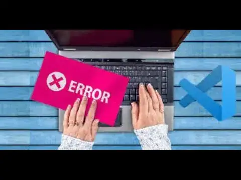 Video thumbnail for How to fix vs code error in 2026