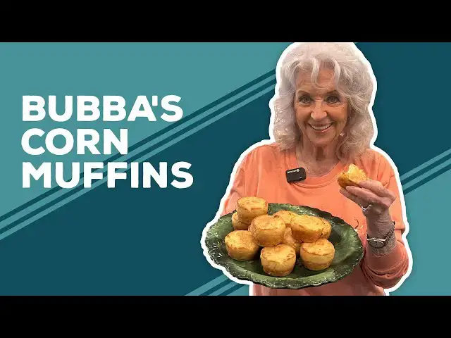Video thumbnail for Love & Best Dishes: Bubba's Corn Muffins Recipe | How to Make Cornbread Muffins from Scratch