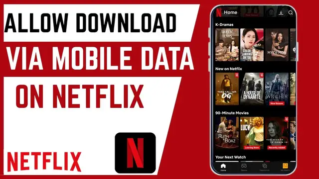 Video thumbnail for How To Allow Download Using Mobile Data On Netflix Account