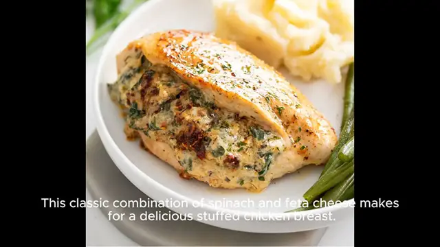 Video thumbnail for stuffed chicken recipe