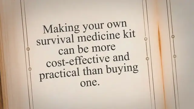 'Video thumbnail for How to Make Your Own Survival Medicine: 3 Key Items'