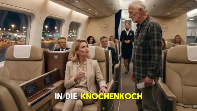 Video thumbnail for „Sie verspottete einen alten Mann in der First Class… und bereute es sofort 😳✈️“