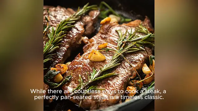 Video thumbnail for best steak recipe