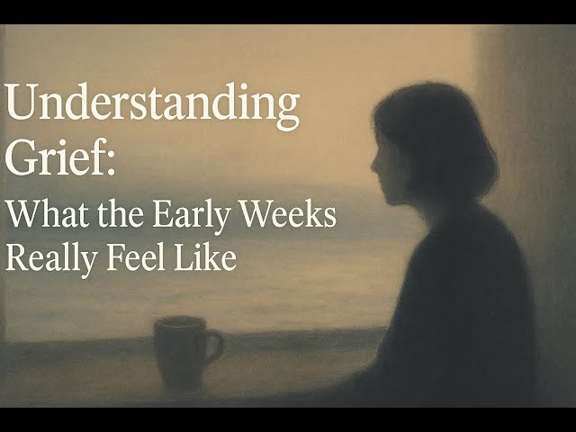Video thumbnail for Understanding Grief: What the Early Weeks Really Feel Like