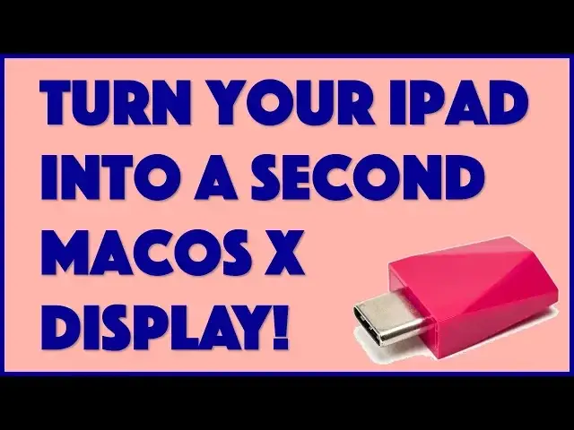 'Video thumbnail for The Luna Display Makes an iPad a Second Mac Display - Review'