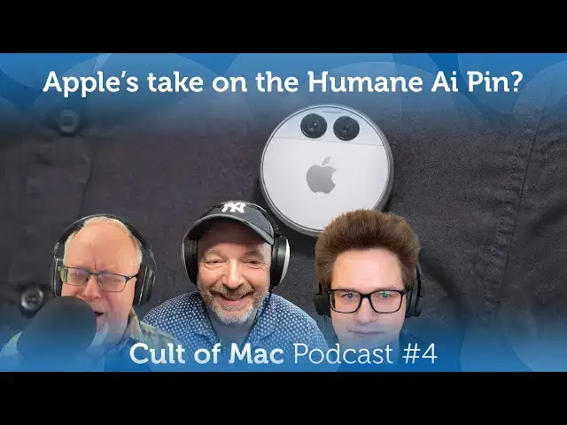 Video thumbnail for Apple’s take on the Humane Ai Pin? (Cult of Mac Podcast #4)