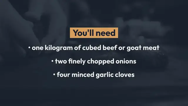 Video thumbnail for Burundian Brochettes Recipe