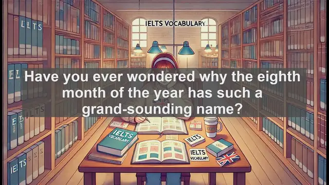 Video thumbnail for 2500 Must Know IELTS 5.5 Vocabulary - August: More Than Just a Month - Exploring Its Dual Meaning