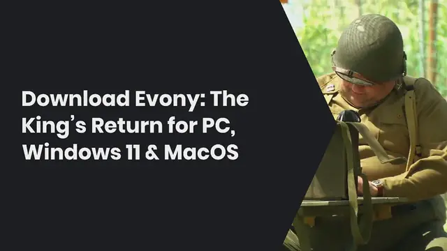 Video thumbnail for Download Evony: The King’s Return for PC, Windows 11 & MacOS