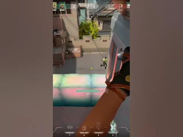 Video thumbnail for Insane Raze Quad Kill with Ultimate in Valorant #Short