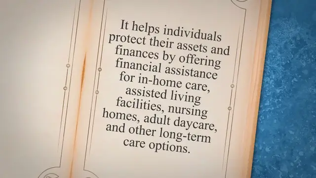 'Video thumbnail for What is a long term care insurance policy?'