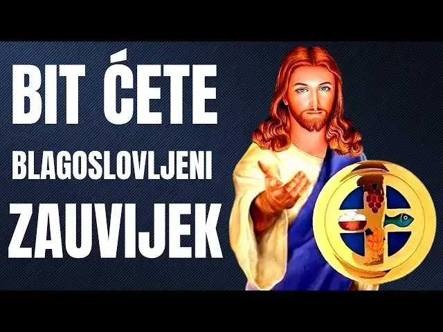 Video thumbnail for BOG ĆE VAS BLAGOSOVITI OBILJEM I ZAHVALNOŠĆU ZAUVIJEK