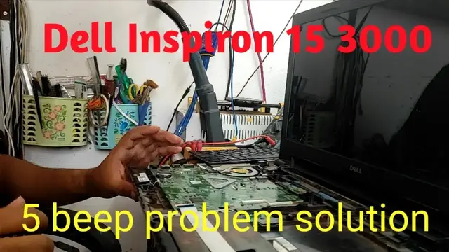 Video thumbnail for Dell Inspiron 15 3000  Beep 5 Problem Solution