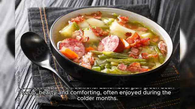 Video thumbnail for Bouneschlupp (green bean soup) Recipe