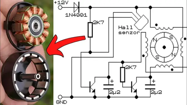 'Video thumbnail for powerful bldc motor | diy brushless motor controller | how to make esc for bldc motor | #bldc #Motor'