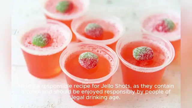 Video thumbnail for Jello Shot recipe