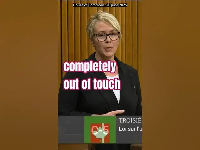 Video thumbnail for People feel that Ottawa is so far away that politicians are completely out of touch