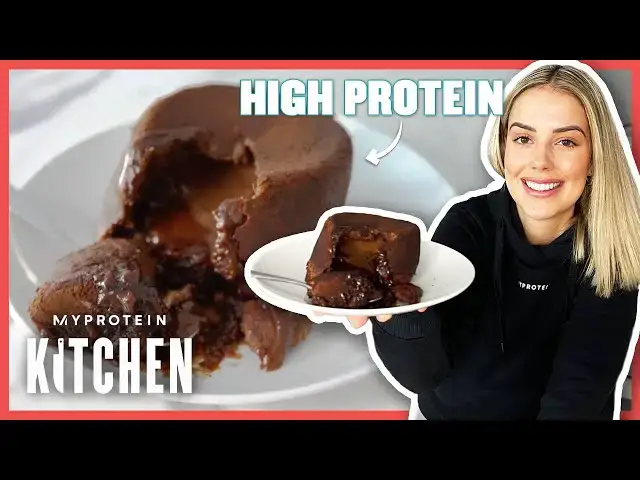 'Video thumbnail for Easy To Make High-Protein Molten Chocolate Lava Cake Recipe | Myprotein'