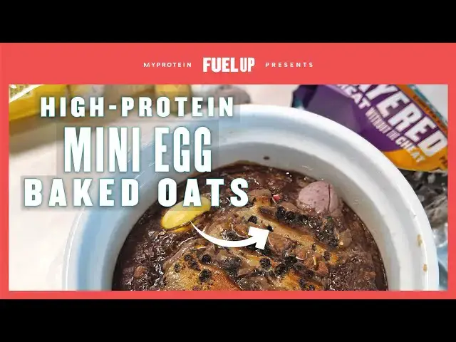 Video thumbnail for High-Protein Mini Egg Baked Oats Recipe | Myprotein