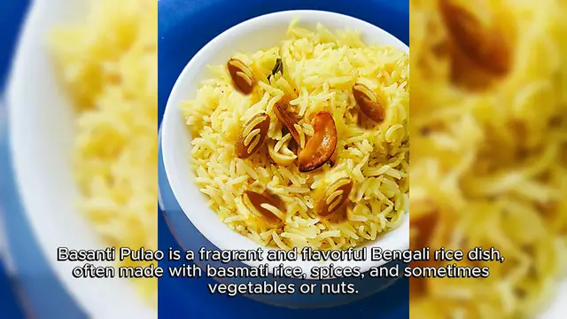 Video thumbnail for Basanti Pulao Recipe