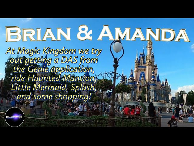 Video thumbnail for We go to Magic Kingdom to try out getting a DAS Pass in the Genie App