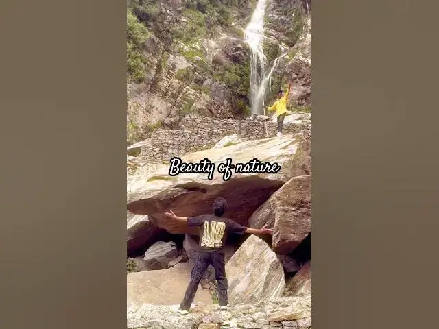 Video thumbnail for Beauty of nature with sharukkhan style 👌👌 #viral #art #youtubeshorts #shorts  #kedarnath #kakra