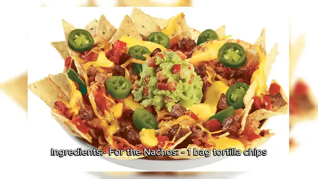 Video thumbnail for Nachos Recipe
