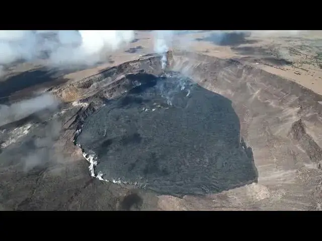 Video thumbnail for June 16, 2023 — Video from Kīlauea summit overflight