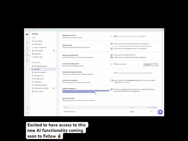 Video thumbnail for @fellow-ai AI integration is HERE!!