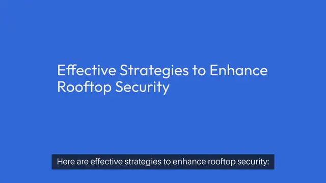 Video thumbnail for How To Secure Your Homes Rooftop