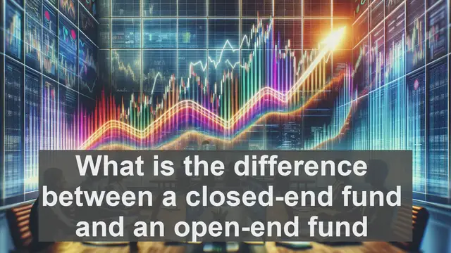Video thumbnail for What is the difference between a closedend fund and an openend fund?