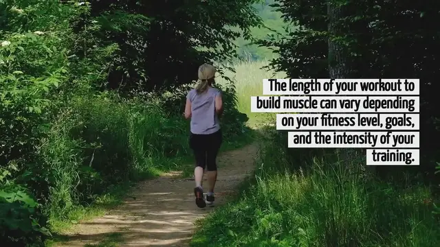 Video thumbnail for How Long Should Your Workout Be To Build Muscle
