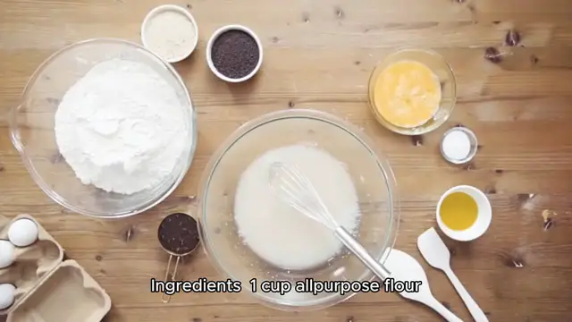 Video thumbnail for pancake recipe.