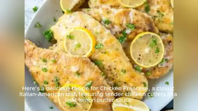 Video thumbnail for chicken francese recipe