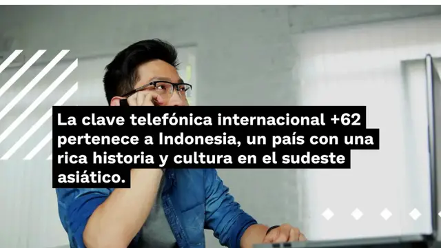 'Video thumbnail for Lada +62 • Claves telefónicas internacionales'