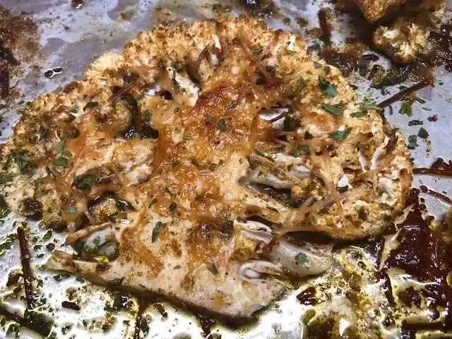 Video thumbnail for ROASTED CAULIFLOWER STEAKS