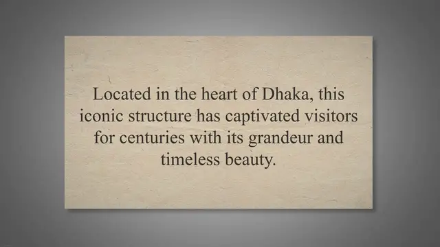 'Video thumbnail for Ahsan Manzil: Unveiling the Architectural Marvel and Cultural Legacy of a Timeless Icon'