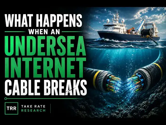 Video thumbnail for What happens when an undersea internet cable breaks?