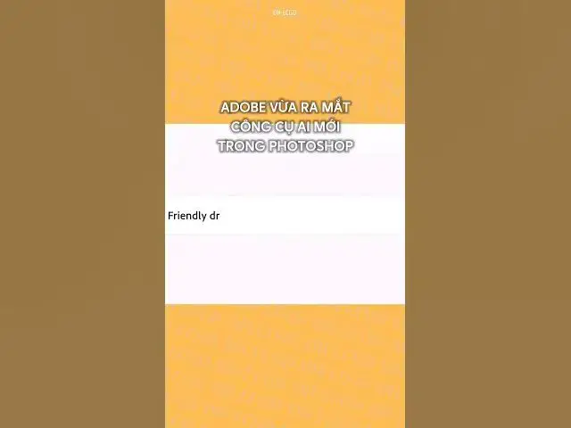 Video thumbnail for Adobe vừa ra mắt công cụ Photoshop Firefly mới khiến AI Midjourney, Dall-E phải lo sợ #dhlcgd