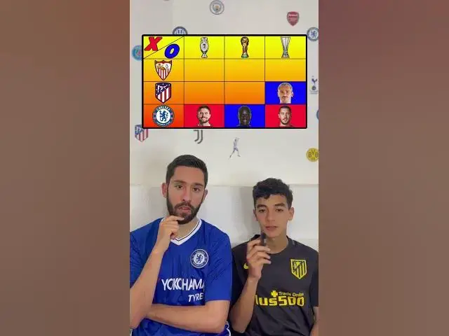 'Video thumbnail for New tic-tac-toe football #euro #worldcup #tictactoe #football #europaleague #chelsea #sevilla'