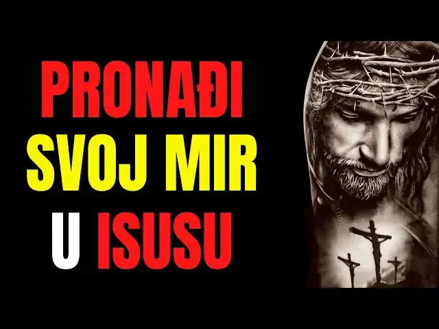 Video thumbnail for PRONAĐI SVOJ MIR U ISUSU