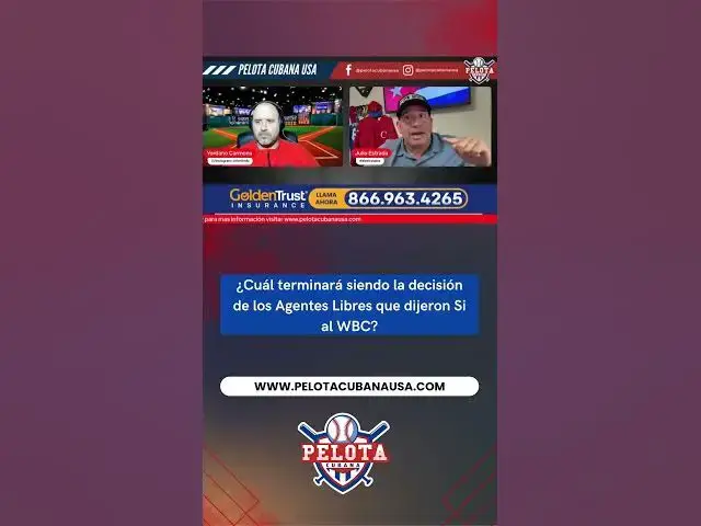 Video thumbnail for ¿Cuál terminará siendo la decisión de los Agentes Libres que dijeron Si al WBC?