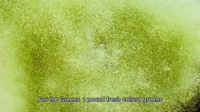 Video thumbnail for southern collard greens recipe