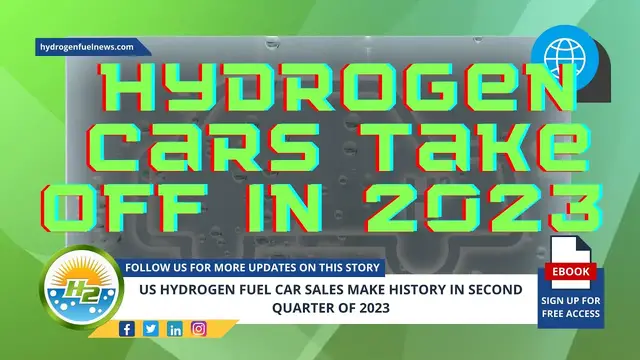 Video thumbnail for Historic Jump In US Hydrogen Car Sales: Q2 2023