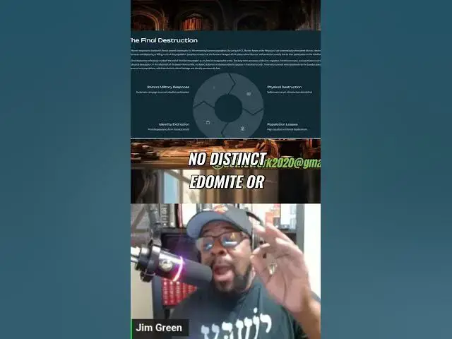 'Video thumbnail for The Edomites are Gone! #hebrewisraelite #hebrewisraelitemusic #hebrewisraelitevschristiandebate'