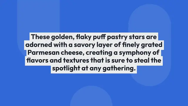 Video thumbnail for Parmesan Puff Stars Recipe